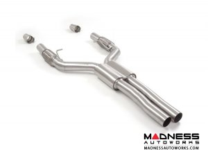 Alfa Romeo Stelvio Performance Exhaust - 2.9L QV - Ragazzon - Evo Line - Center Section - Resonated